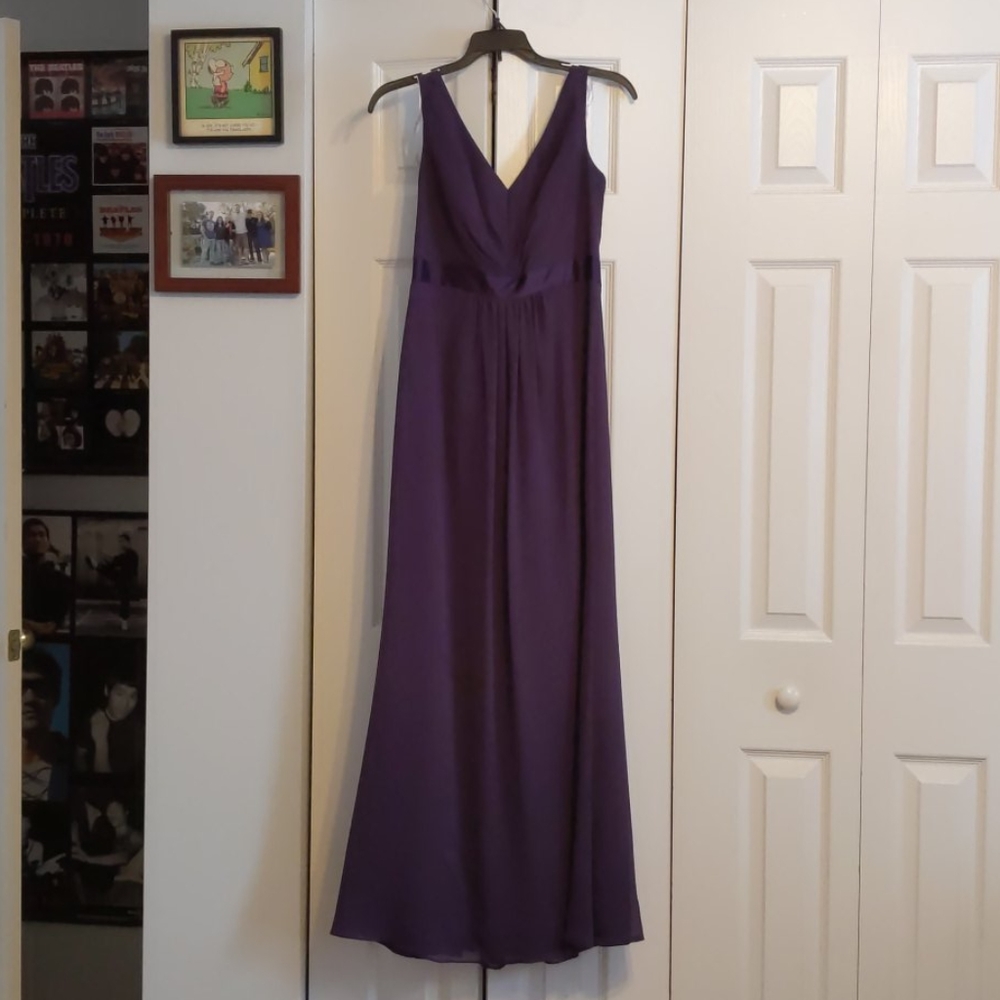 David's bridal size 6 floor length gown